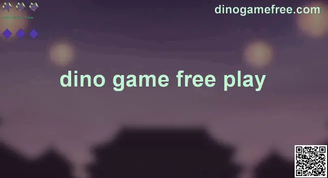 Dino Game Free Play Banner