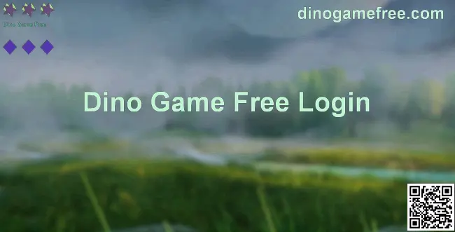 Dino Game Free Login hero image preview from dinogamefree.com
