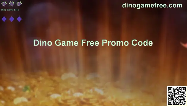 Dino Game Free Promo Code visual guide banner