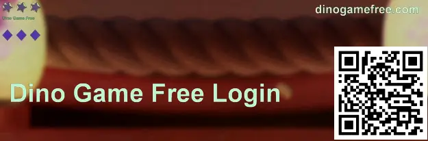 dinogamefree.com login screen reference image
